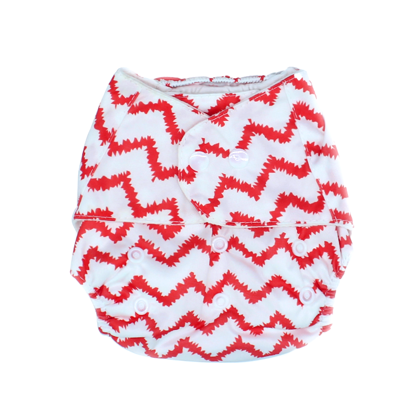 Baby Printed Snap Button Diapers DB-957
