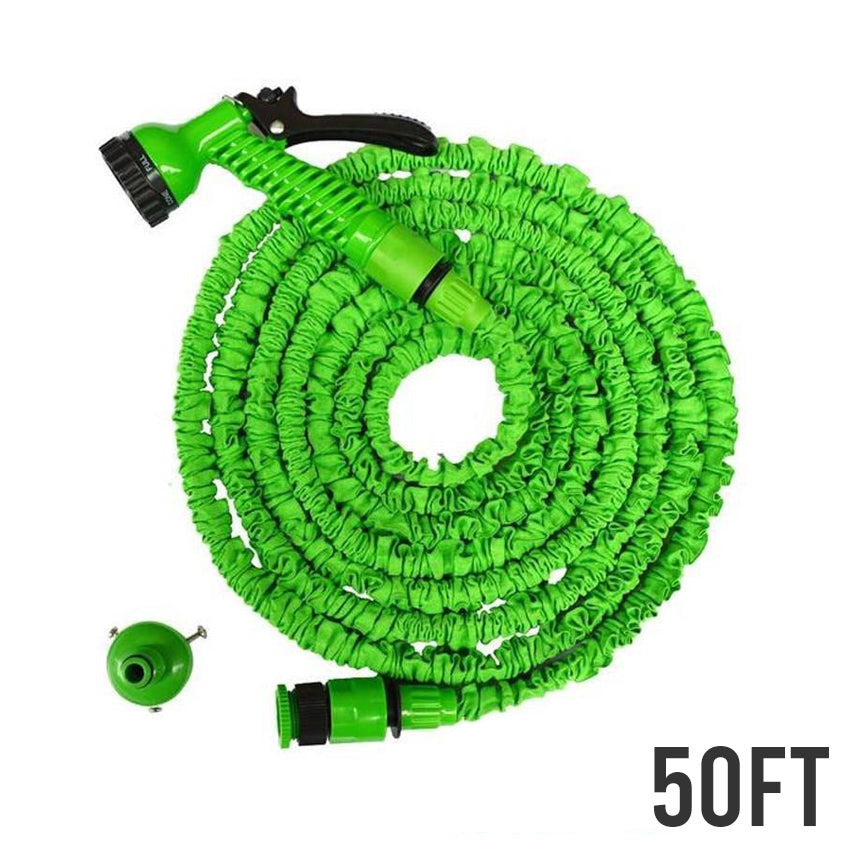 Multifunctional Telescopic High Pressure Car Wash Gardening Water Hose TelHose