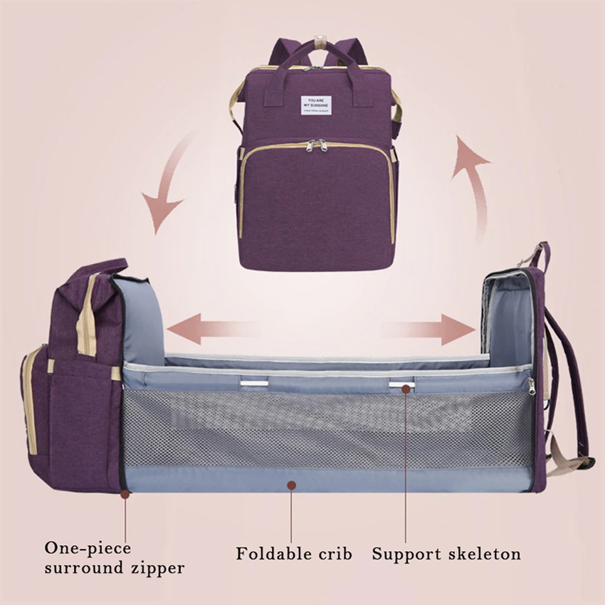 Foldable Crib Mommy Bag FZBags-04