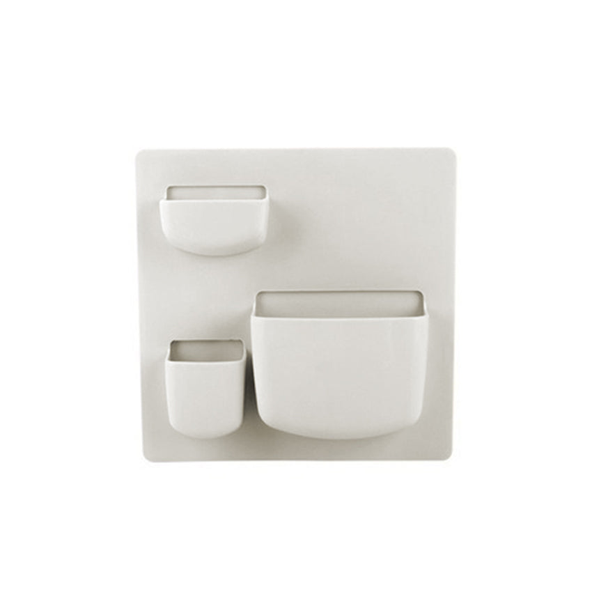 Hanging Vanity Suction Storage Wall Shelf