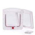 Lockable Pet Door 225 mm x 200 mm for Small Pet up to 7kg (15lbs)