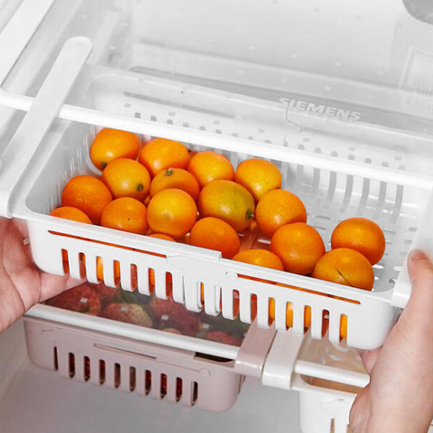 Retractable fresh-keeping refrigerator organizer ML-1803