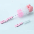 2Pcs/set Baby Nipple Milk Bottle Cup 360 Degree Sponge Cleaner YX-211