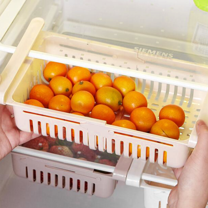 Retractable fresh-keeping refrigerator organizer ML-1803