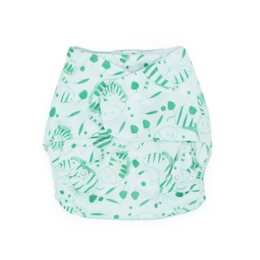 Baby Printed Snap Button Diapers DB-957