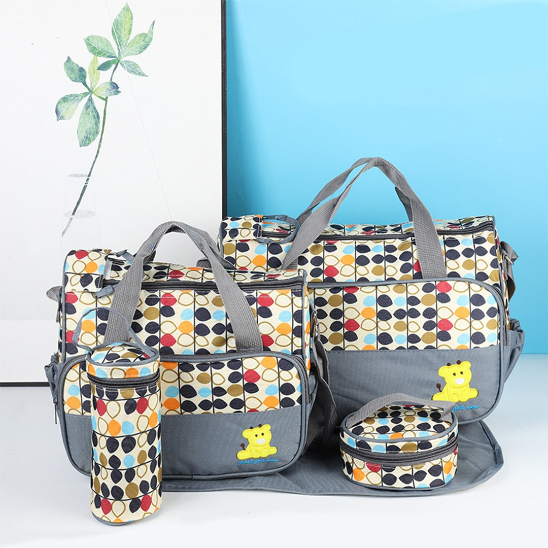 Diaper Tote bag Diaper Bag (4in1)- 8816E