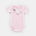Short-sleeved Bodysuit Romper Newborn Clothes Onesies Plamb