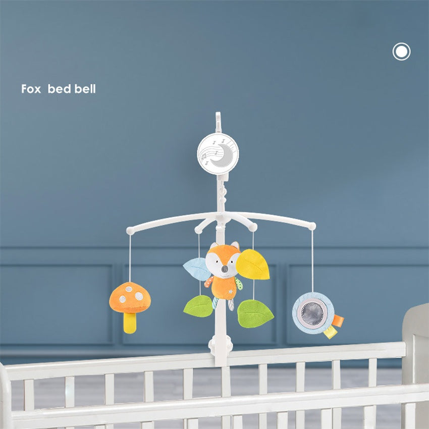 Baby bed bell rattle toy 0-18 months music bedside comfort toy