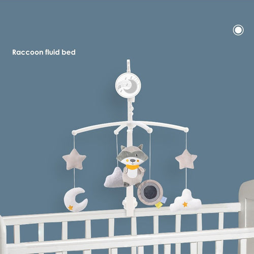 Baby bed bell rattle toy 0-18 months music bedside comfort toy