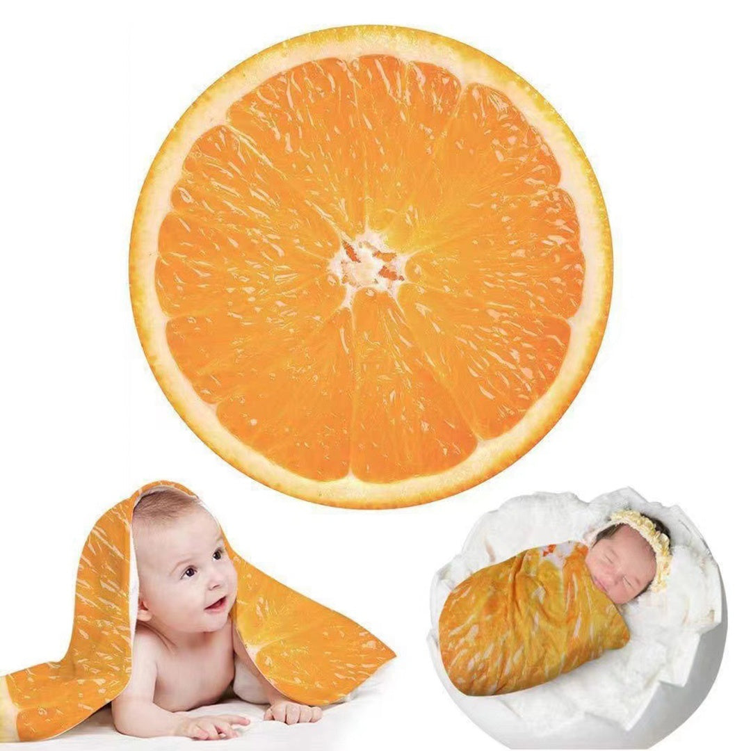 Trending Baby Creative Blanket Soft & Printed Flannel Blanket Baby Model Photography Photoshoot 85x85cm