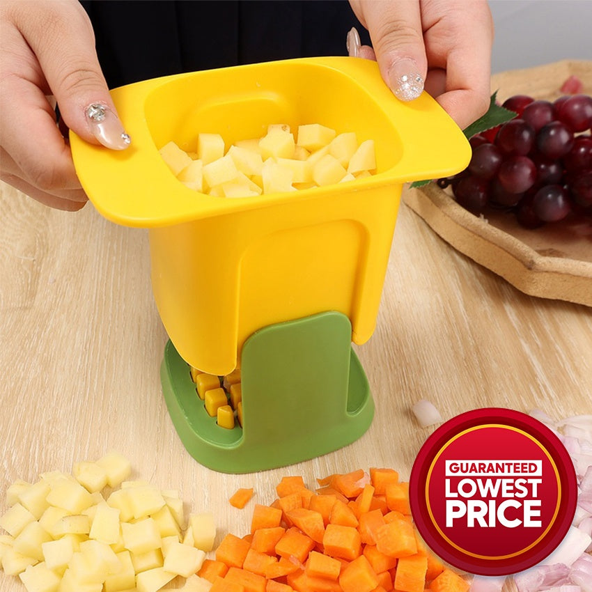 Diced artifact French fries slicer carrot ham diced press slicer