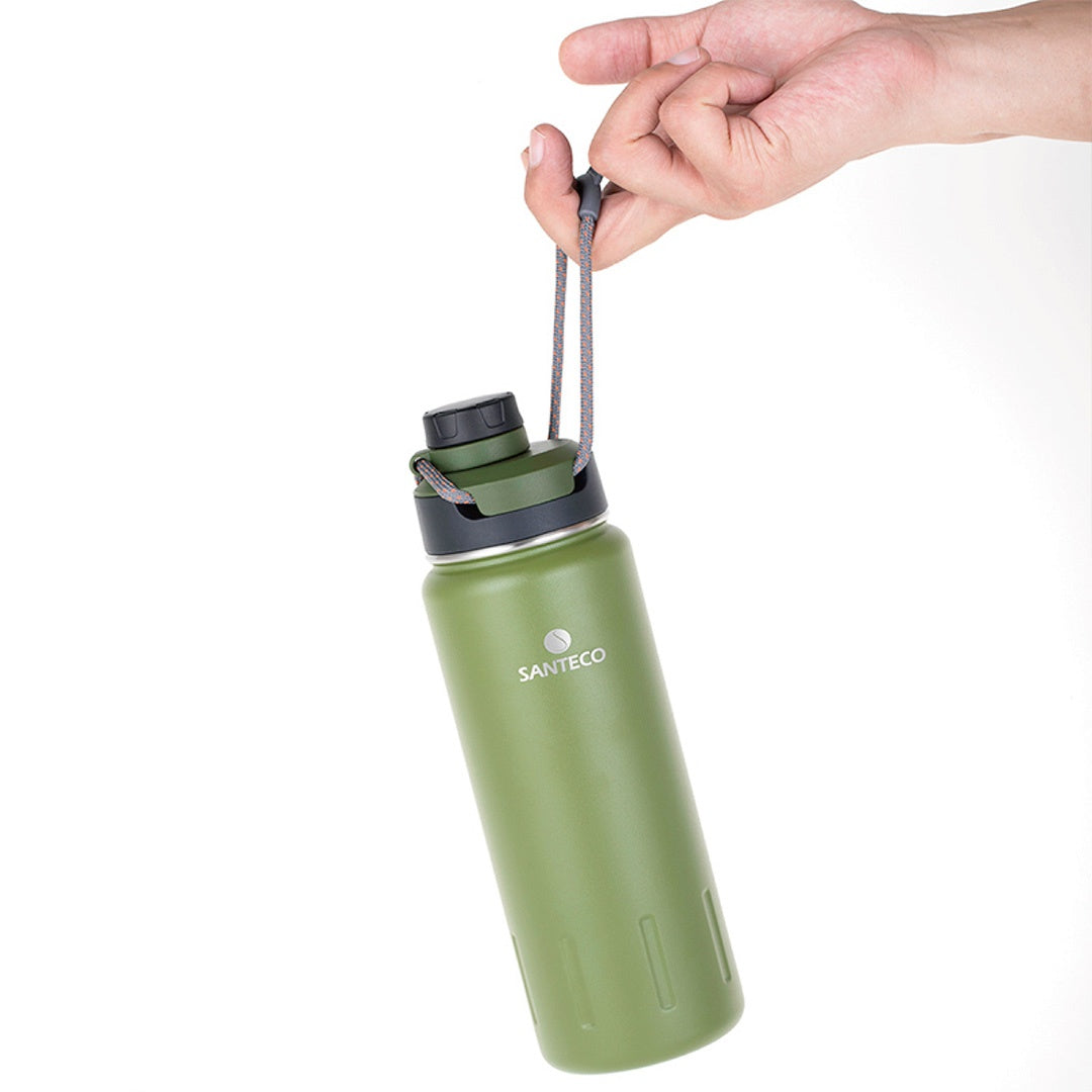 Ktwo 24oz Stainless Steel Sports Bottle – Vacuum Insulated, Rugged, Leak-Proof