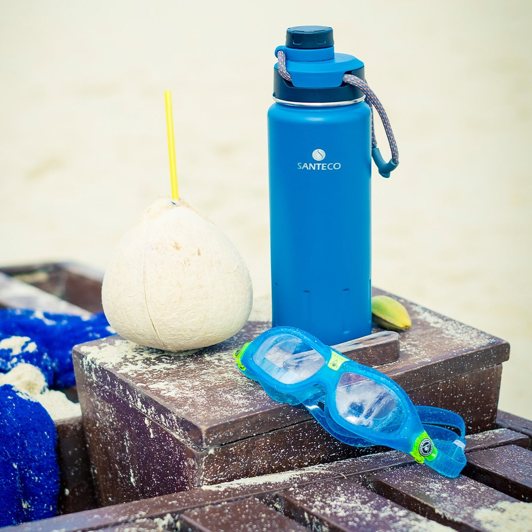 Ktwo 24oz Stainless Steel Sports Bottle – Vacuum Insulated, Rugged, Leak-Proof
