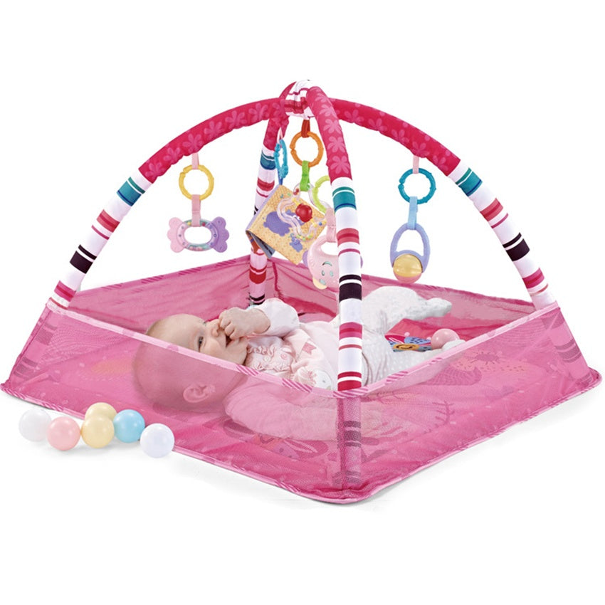 Newborn Baby Play Blanket Fence Toy Fitness Rack Tent