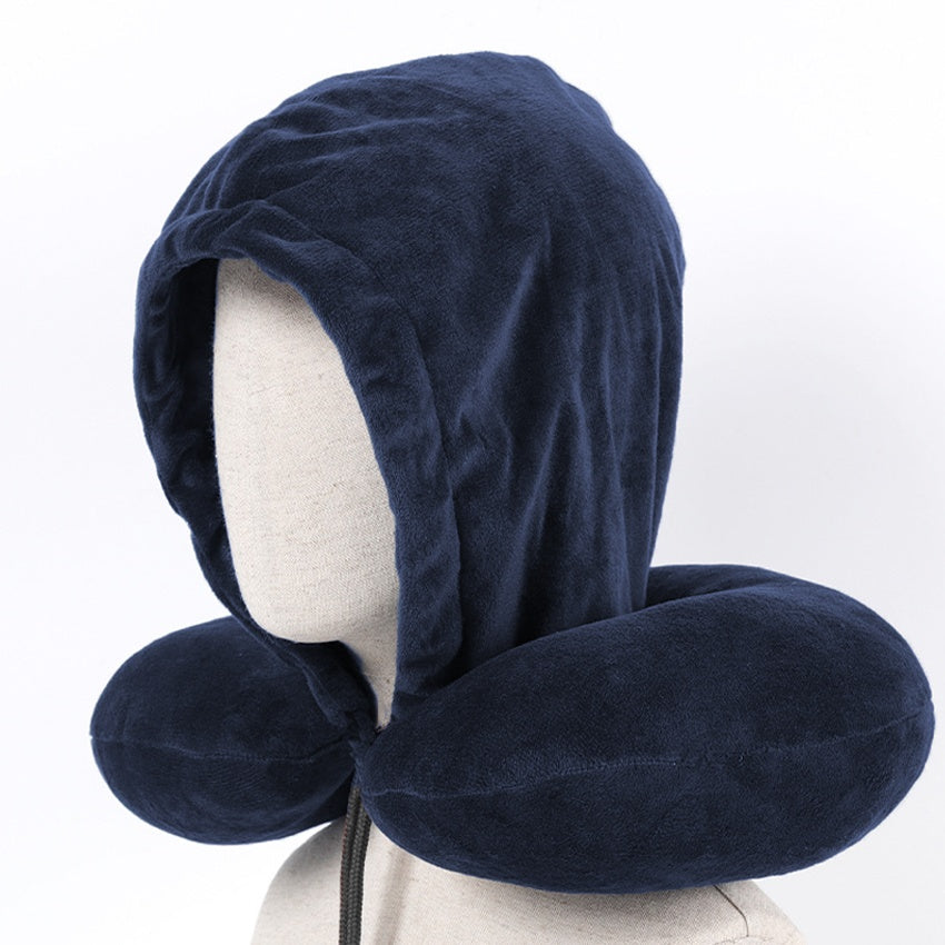 Unisex Travel Neck Pillow Cord May vary Black or White ML2020-2
