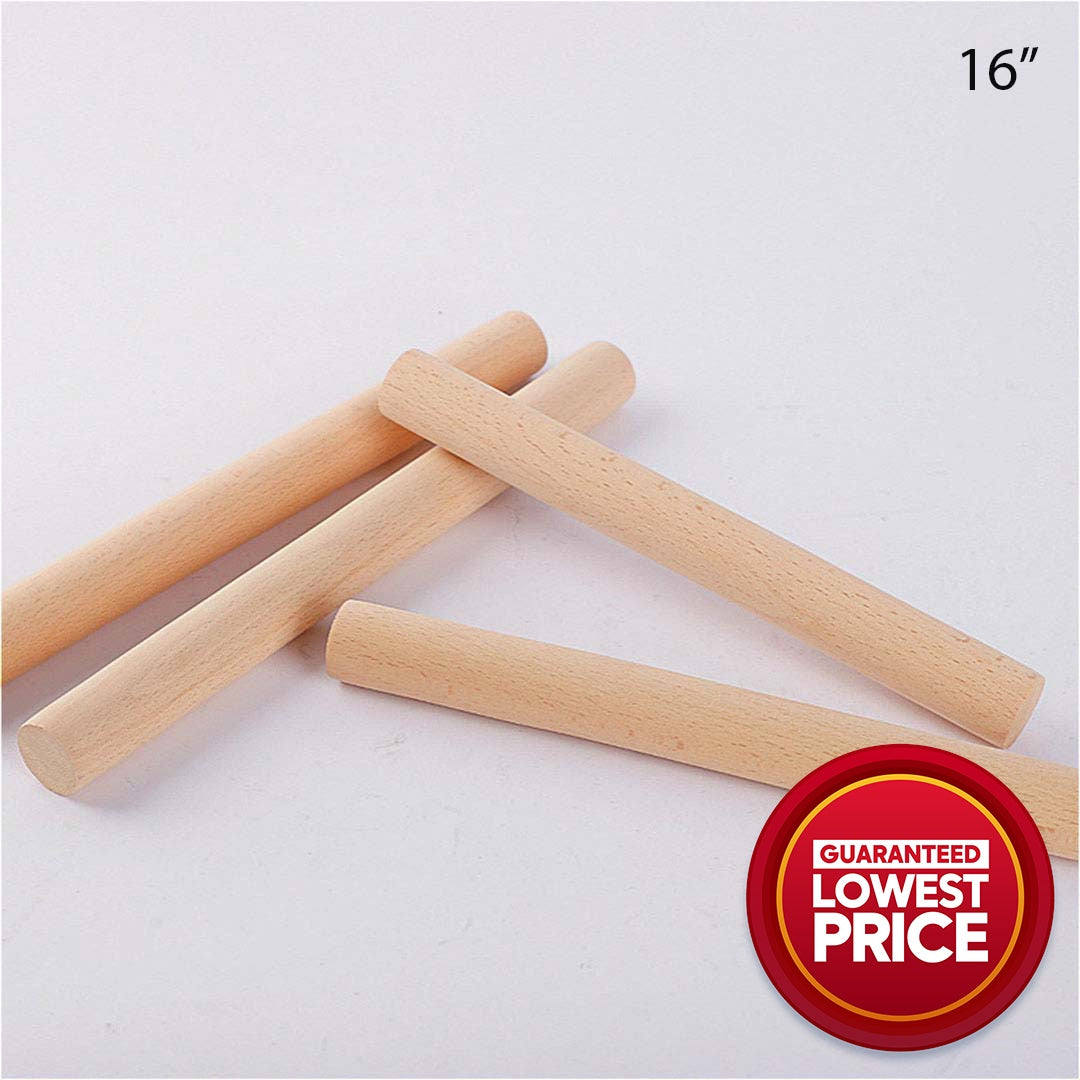Solid Wood Rolling Pin Baking Tool Wooden Rolling Stick