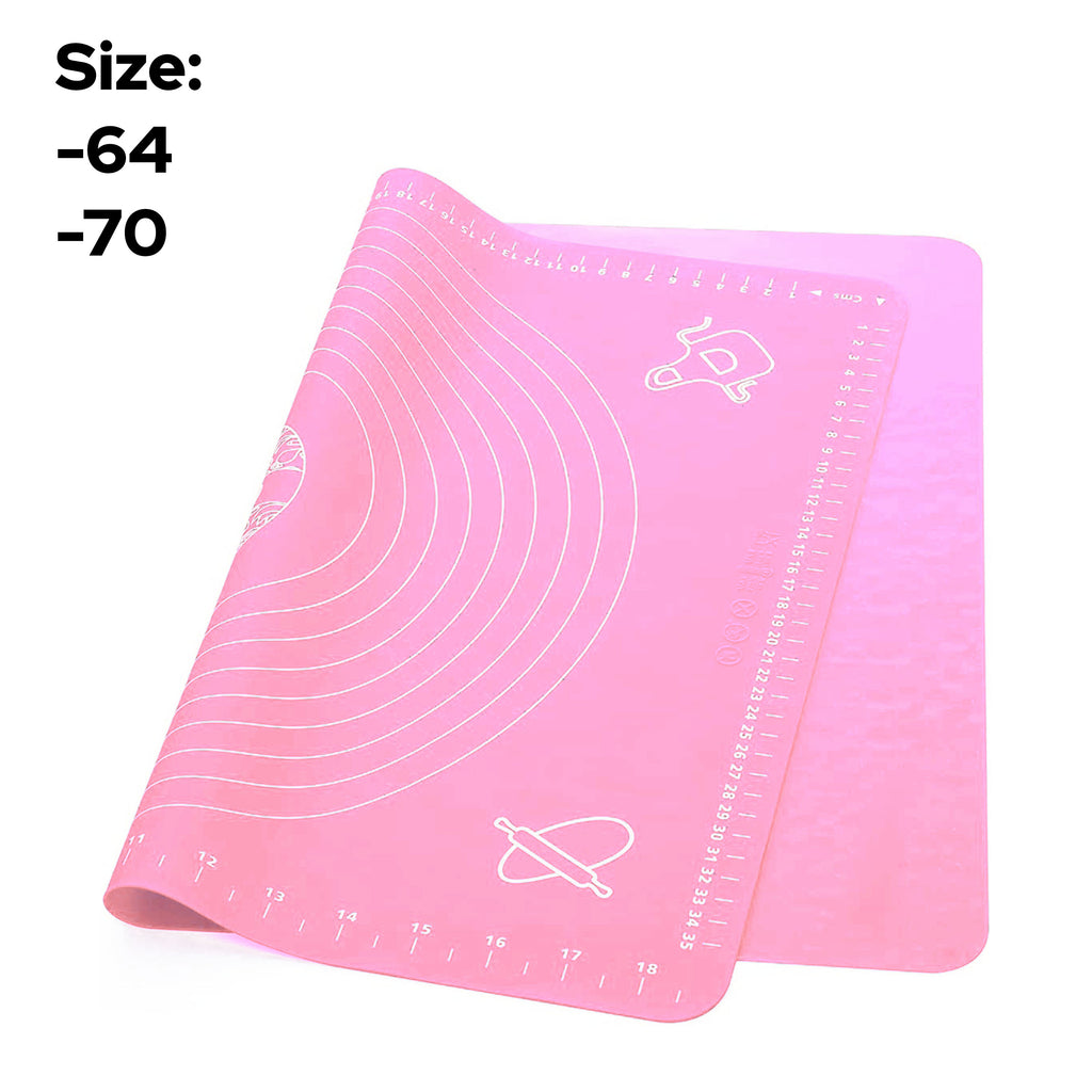 Multi-color silicone baking scale and cake mat rolling non-slip
