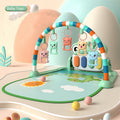 Baby Fitness Frame Music Pedal Piano Toy 0-36 Months Game Mat