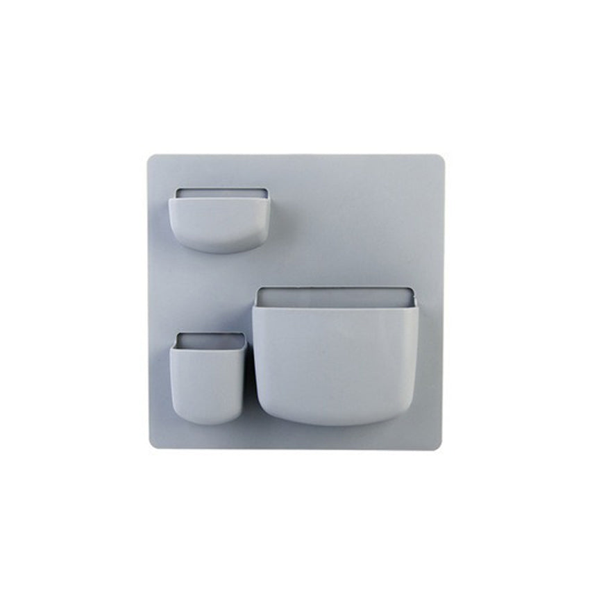 Hanging Vanity Suction Storage Wall Shelf