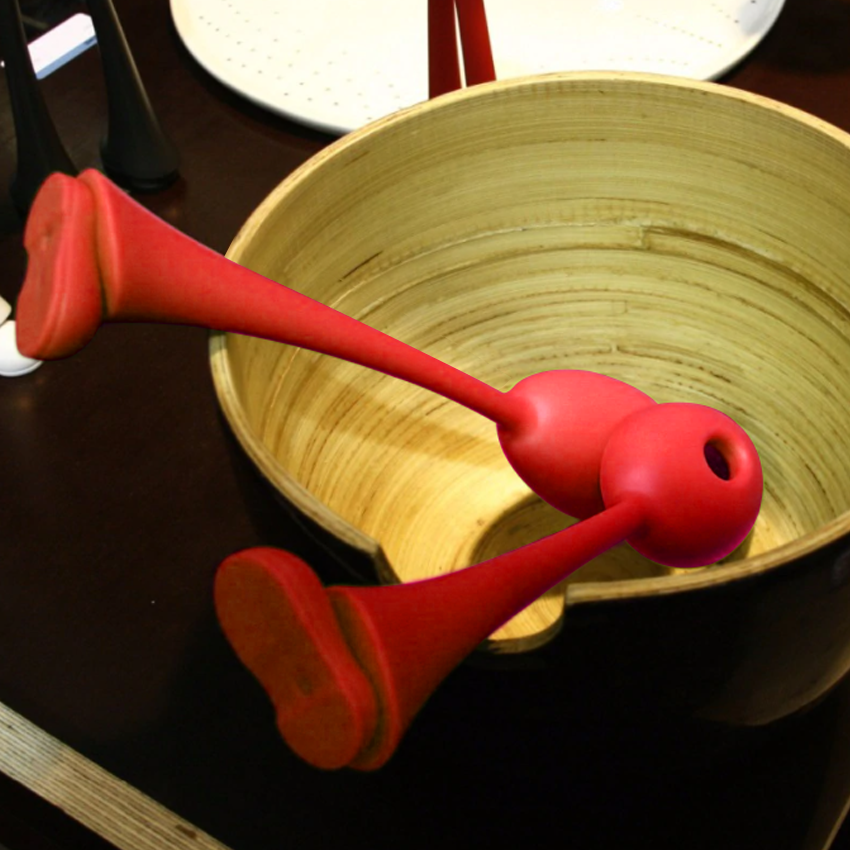 Kitchen Two-piece Long Legs Standing Spoon (ML-822)