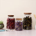 Acacia Lid Storage Jars (Wide) 2350ml