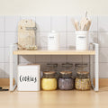 Multipurpose Storage Rack – Kitchen Countertop & Desk Organizer, Carbon Steel