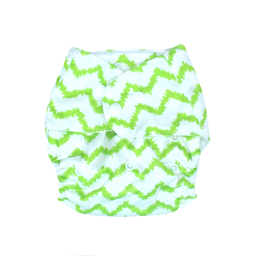 Baby Printed Snap Button Diapers DB-957