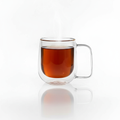 Enhanced Double-Walled Glass Mug