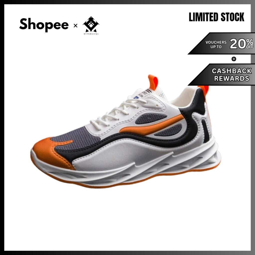 HYPERKICKS SK-FCR-6 Men’s Sneakers Stylish Comfortable Korean Casual Quality Fashion Shoes