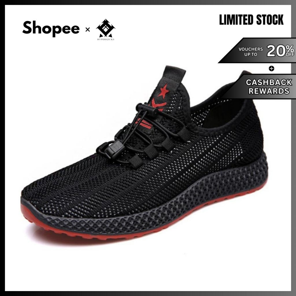HYPERKICKS M12A Men’s Sneakers Stylish Lightweight & Comfortable Korean Casual Quality Fashion Shoes