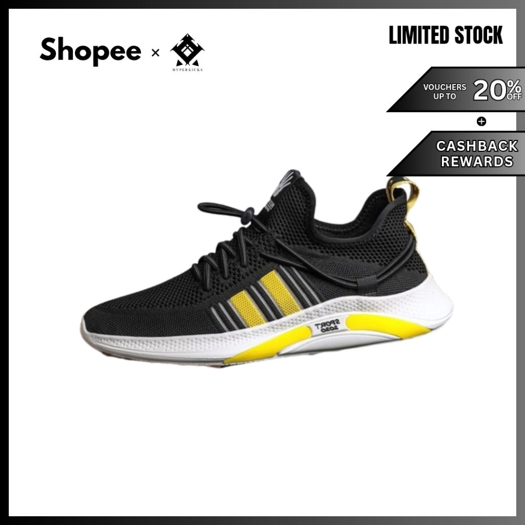 HYPERKICKS SK-BH6 Men’s Sneakers Stylish Comfortable Korean Casual Quality Fashion Shoes