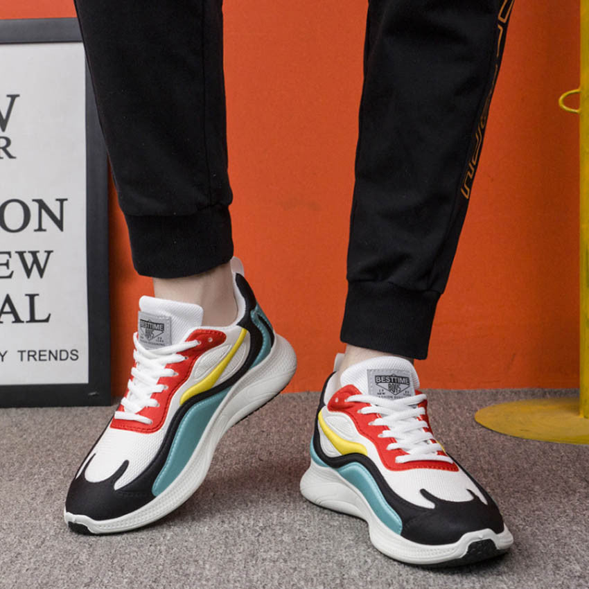 HYPERKICKS SK-FCR-6 Men’s Sneakers Stylish Comfortable Korean Casual Quality Fashion Shoes